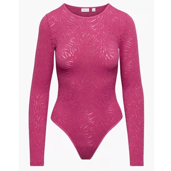 ARITZIA Babaton Shapelace Longsleeve Bodysuit - Picture 4 of 5